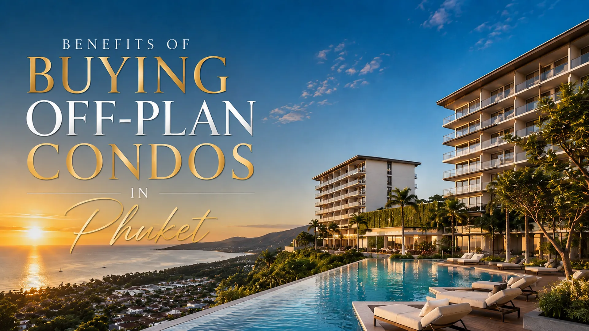 Luxury condominium development near Karon Beach in Phuket.