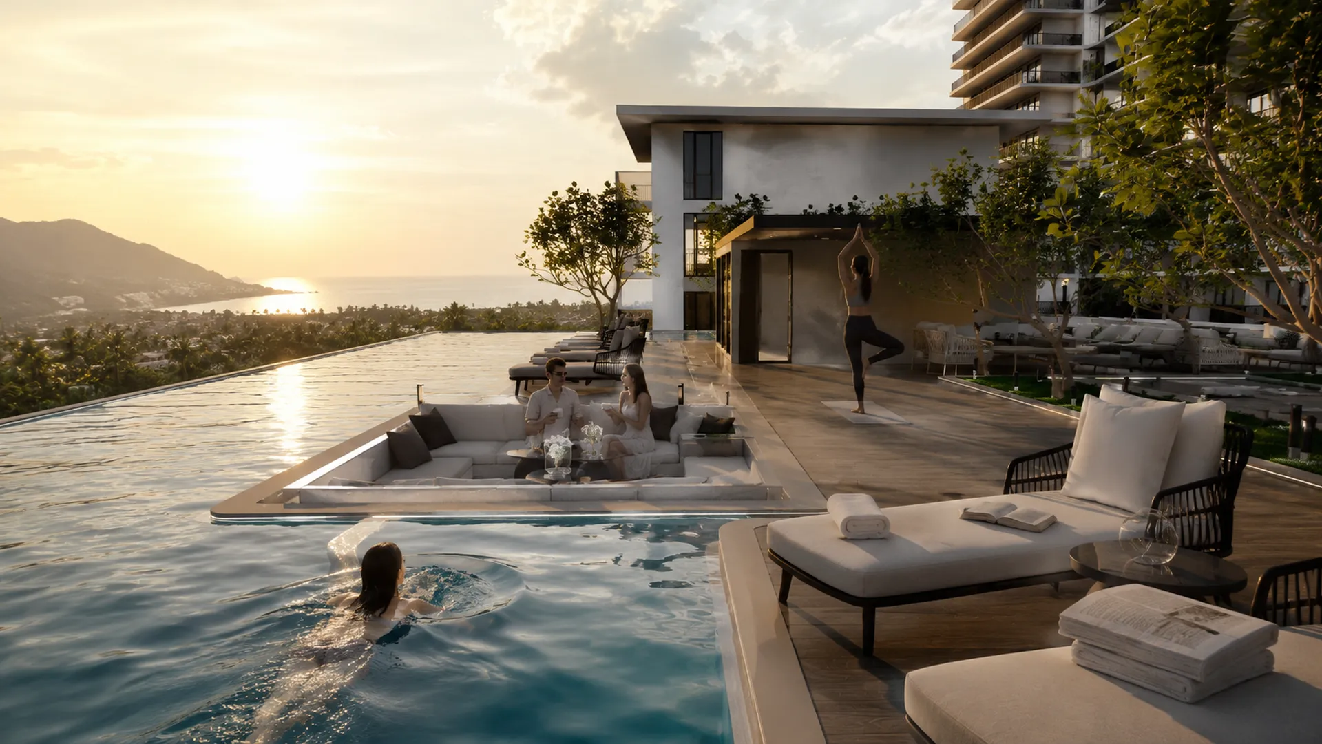 Fitness centre and wellness facilities at Ever Prime Residences Phuket.