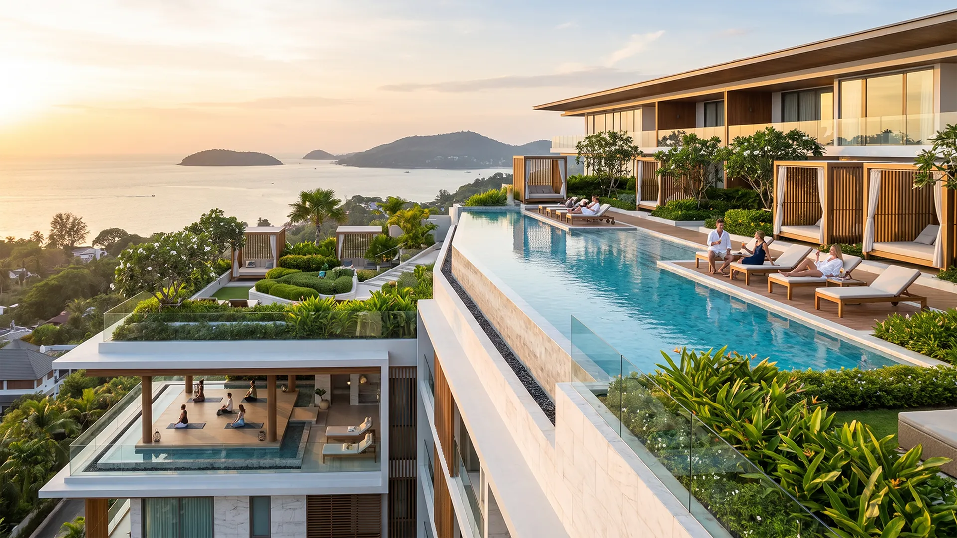 Luxury condominium lifestyle in Phuket for international property buyers